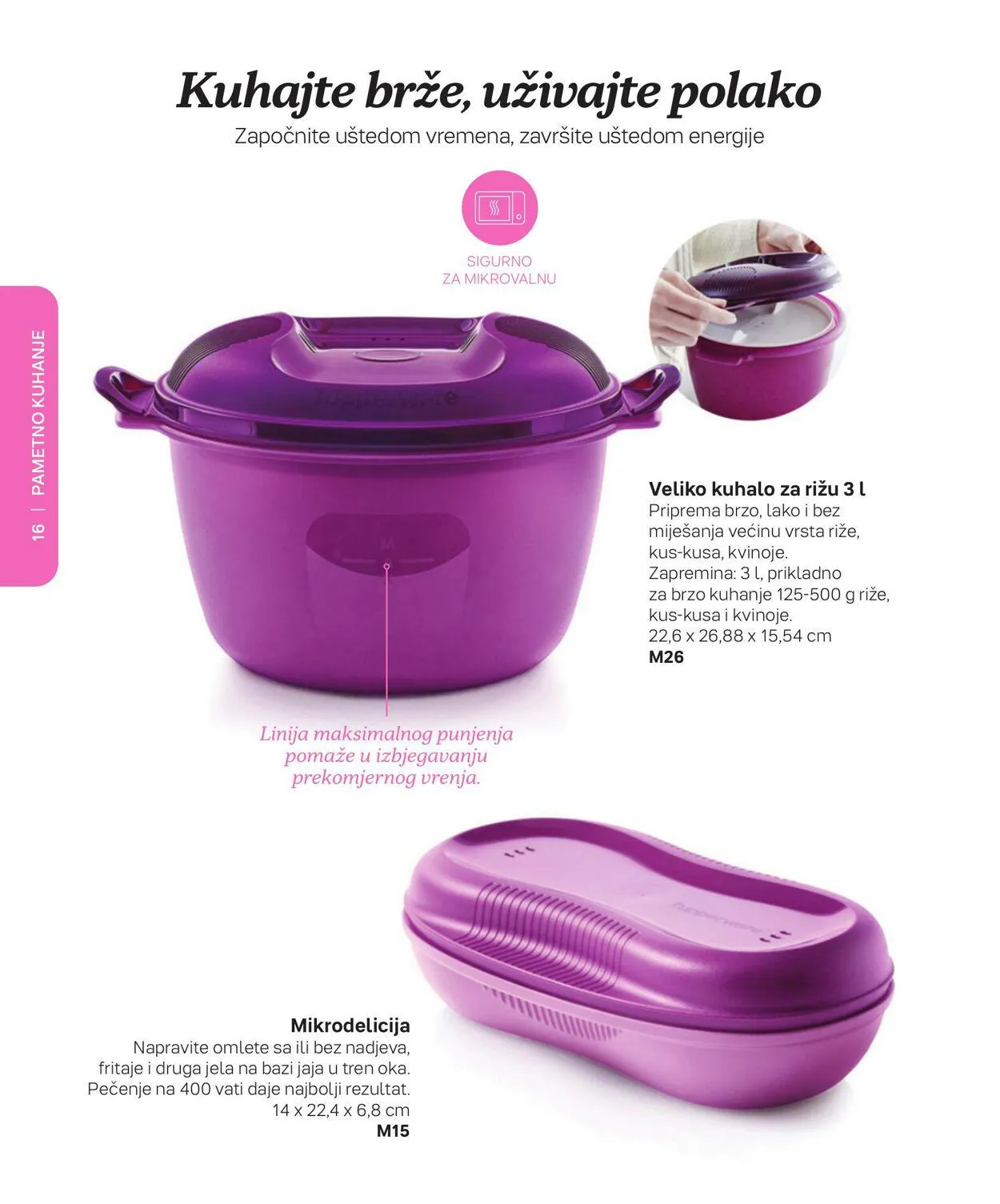 Katalog Tupperware od 1. lipnja do 31. srpnja 2023. - Pregled Stranica 16