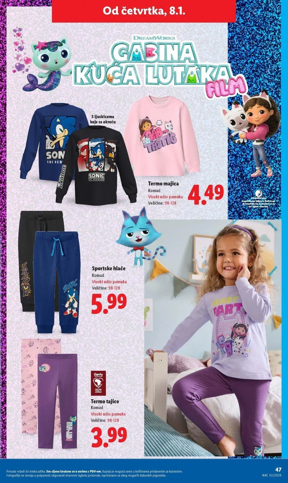 Katalog Lidl katalog do 11.01.2026 od 6. siječnja do 11. siječnja 2026. - Pregled Stranica 47