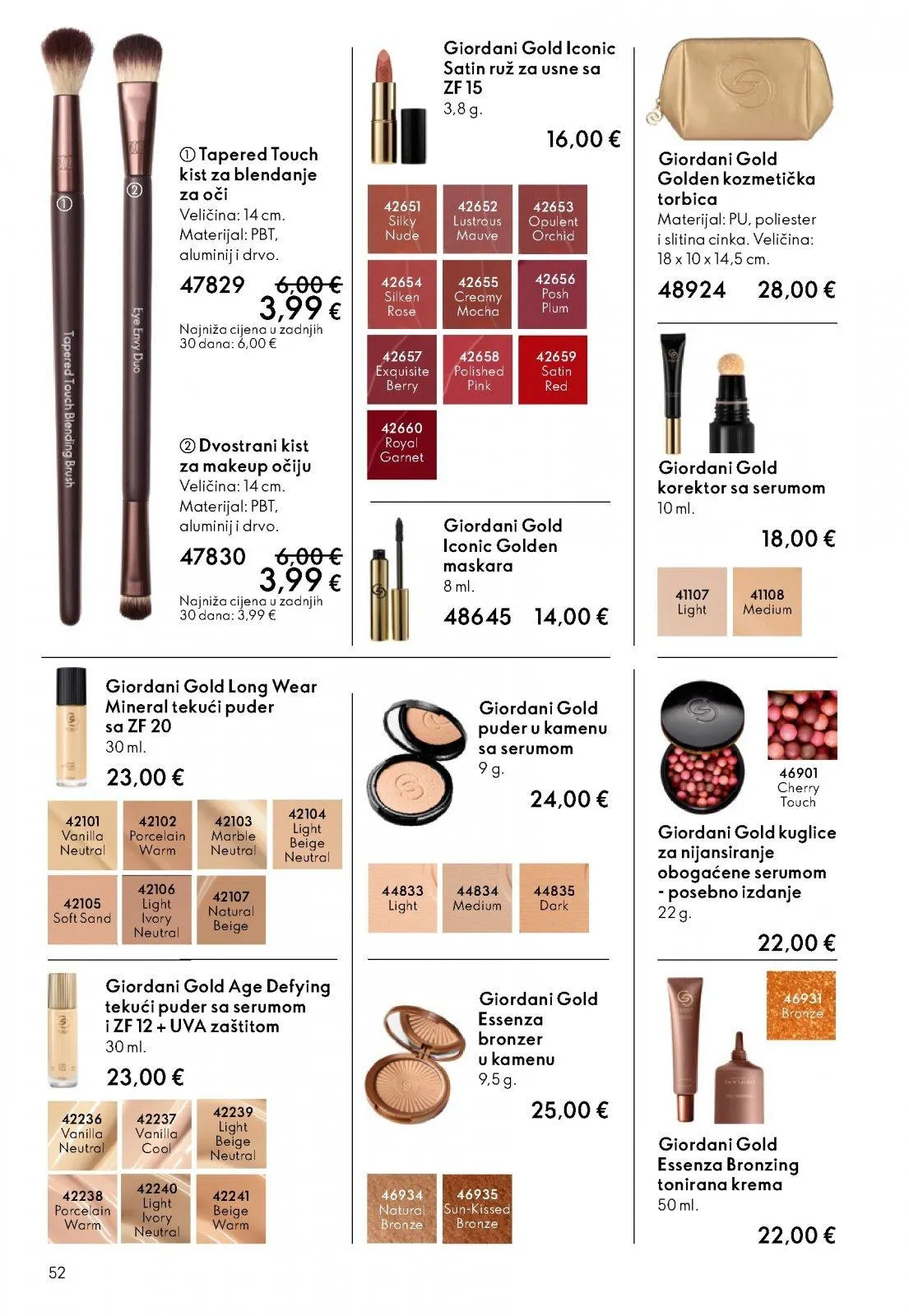 Katalog Oriflame katalog do 12.05.2026 od 22. travnja do 12. svibnja 2026. - Pregled Stranica 52