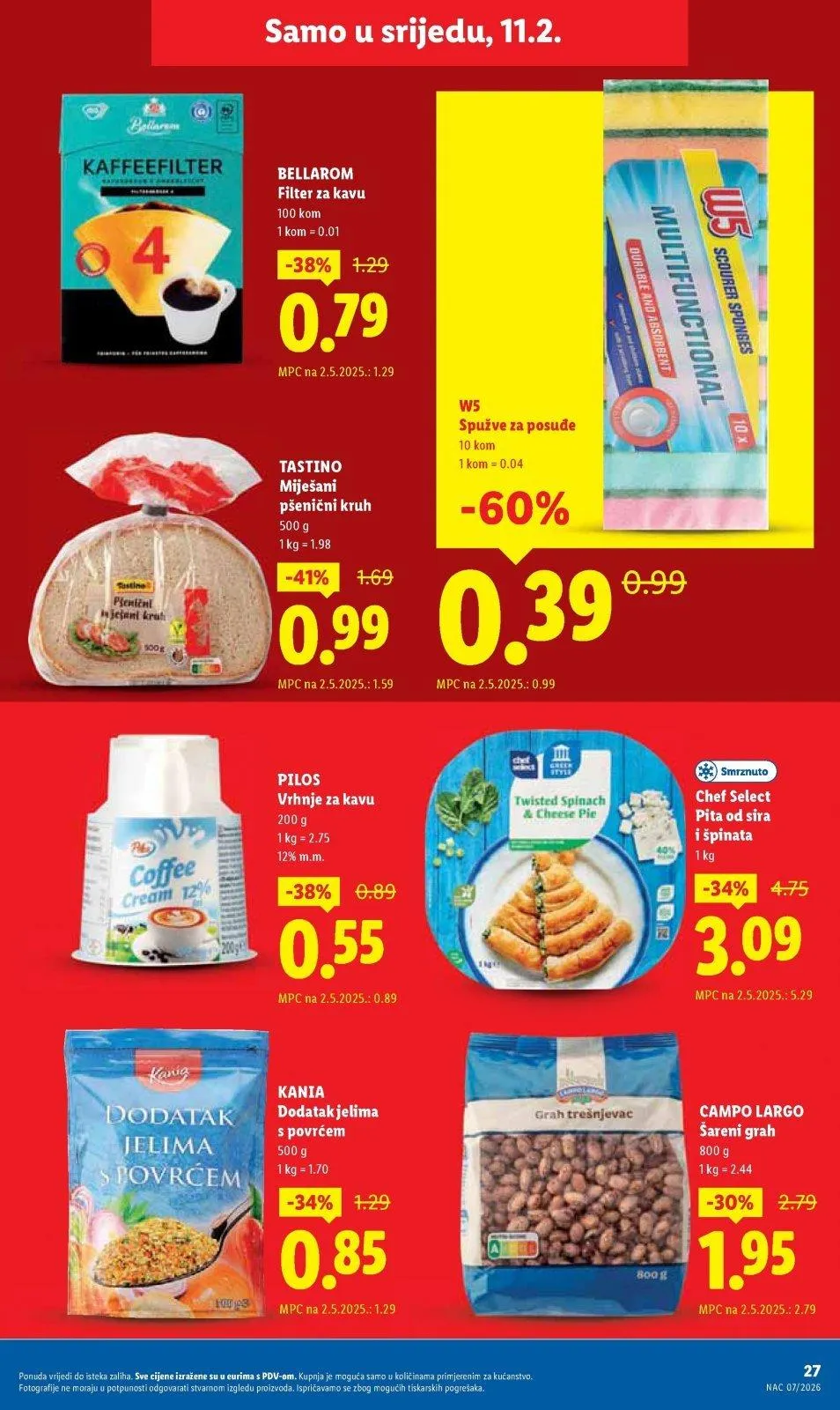 Katalog Lidl katalog do 14.02.2026 od 5. veljače do 14. veljače 2026. - Pregled Stranica 27