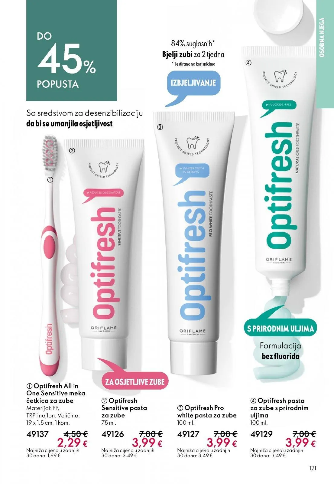 Katalog Oriflame katalog do 12.05.2026 od 22. travnja do 12. svibnja 2026. - Pregled Stranica 121