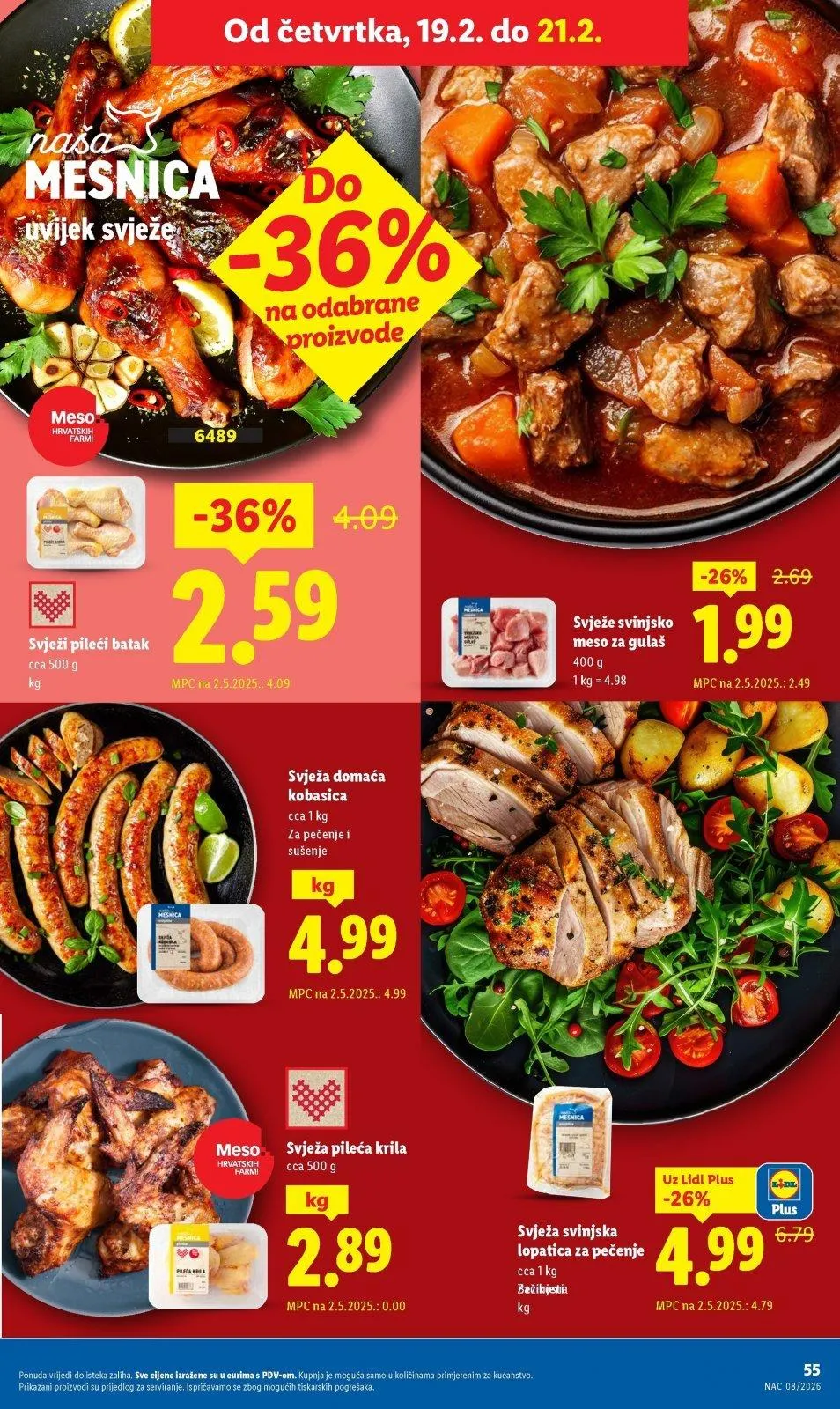 Katalog Lidl katalog do 21.02.2026 od 12. veljače do 21. veljače 2026. - Pregled Stranica 55