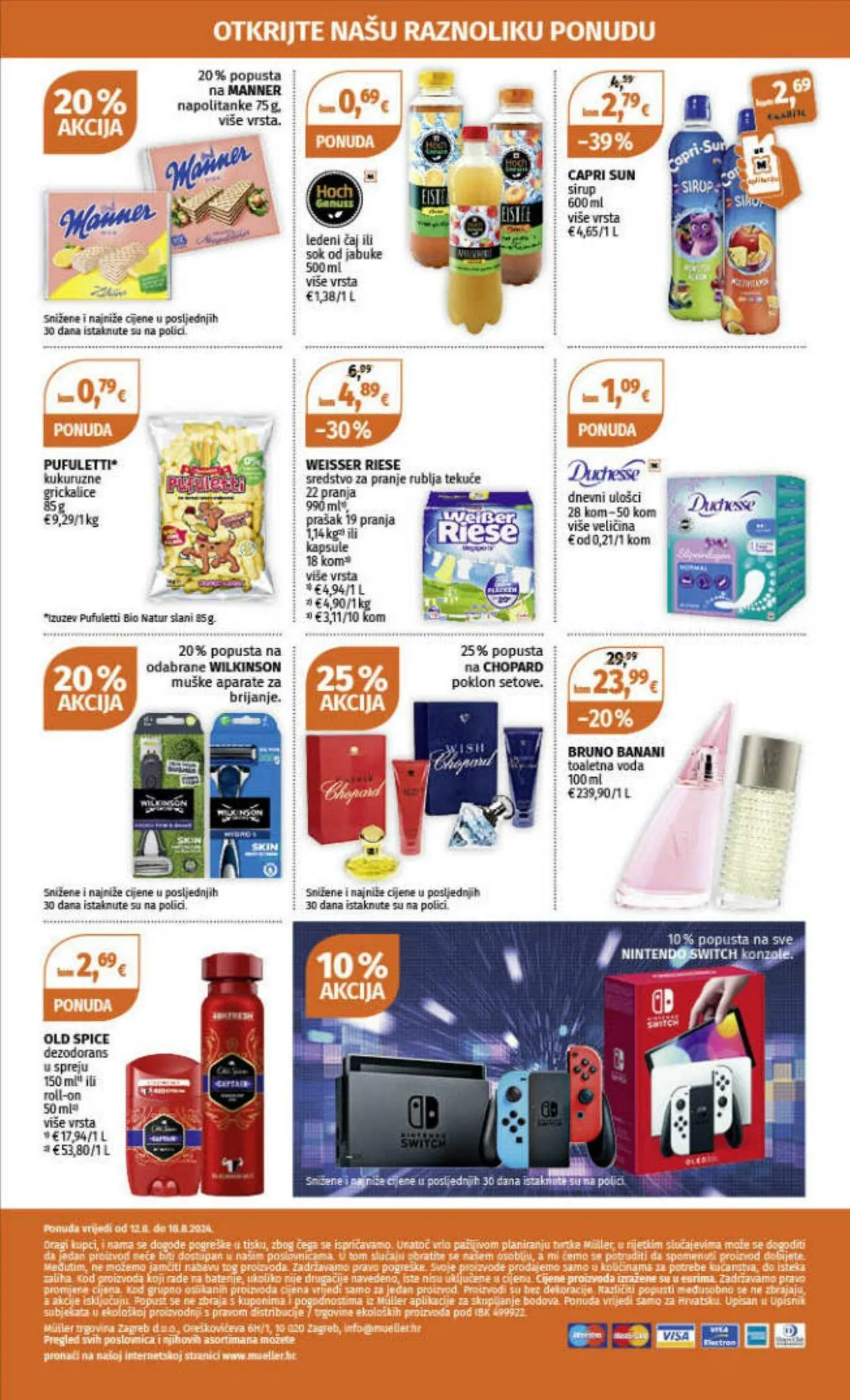 Katalog Müller od 12. kolovoza do 18. kolovoza 2024. - Pregled Stranica 21