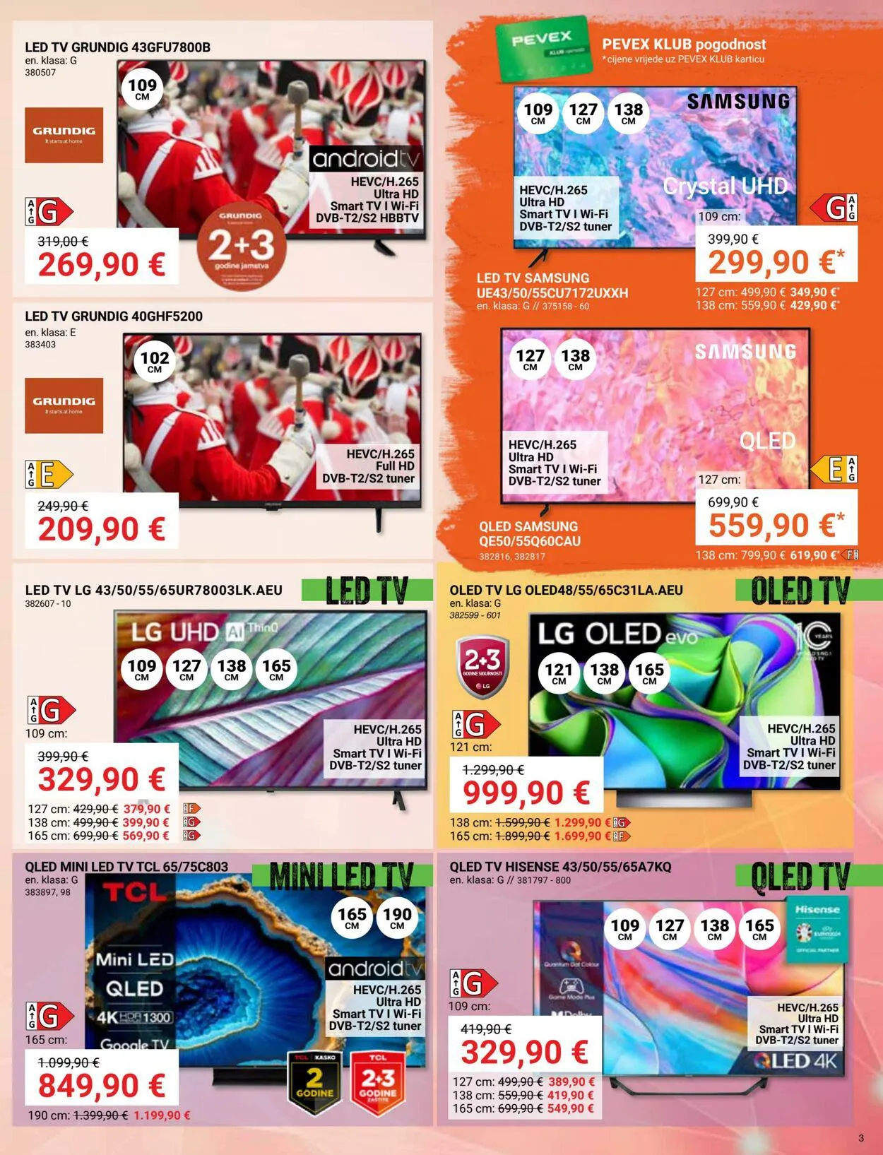 Katalog Pevex od 1. veljače do 26. veljače 2024. - Pregled Stranica 3