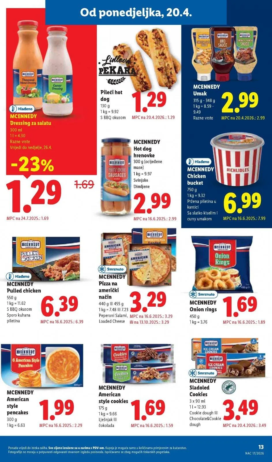 Katalog Lidl katalog do 26.04.2026 od 16. travnja do 26. travnja 2026. - Pregled Stranica 13