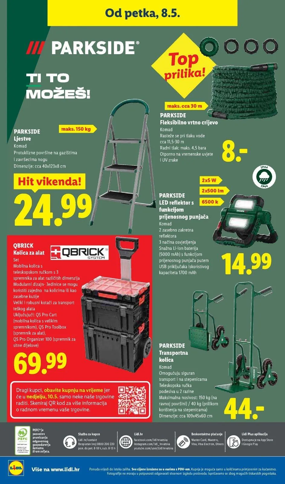 Katalog Lidl katalog do 10.05.2026 od 30. travnja do 10. svibnja 2026. - Pregled Stranica 70