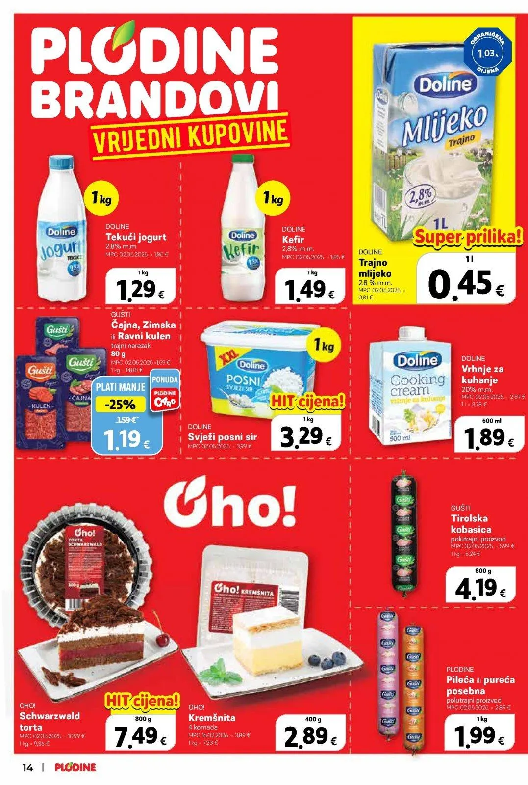 Katalog Plodine katalog do 16.06.2026 od 9. lipnja do 16. lipnja 2026. - Pregled Stranica 14