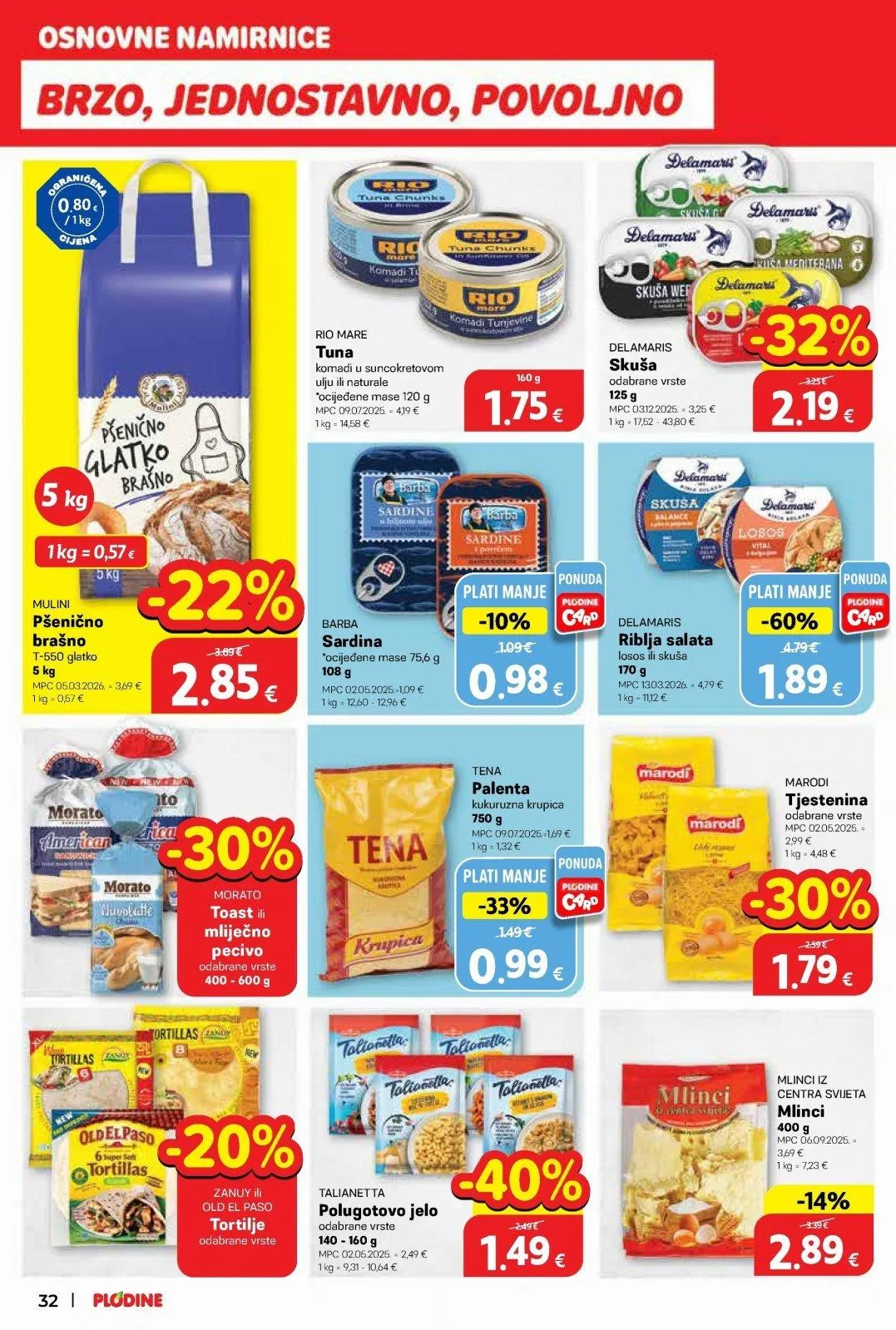 Katalog Plodine katalog do 31.03.2026 od 26. ožujka do 31. ožujka 2026. - Pregled Stranica 32