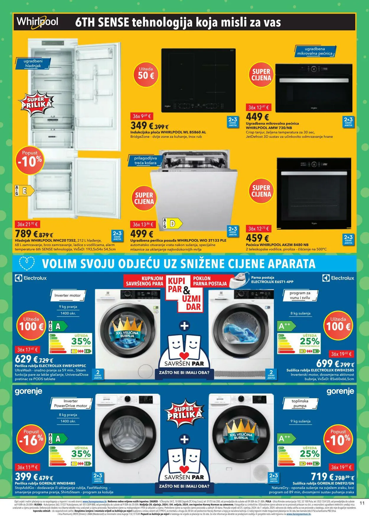 Katalog Harvey Norman od 25. siječnja do 7. veljače 2024. - Pregled Stranica 11