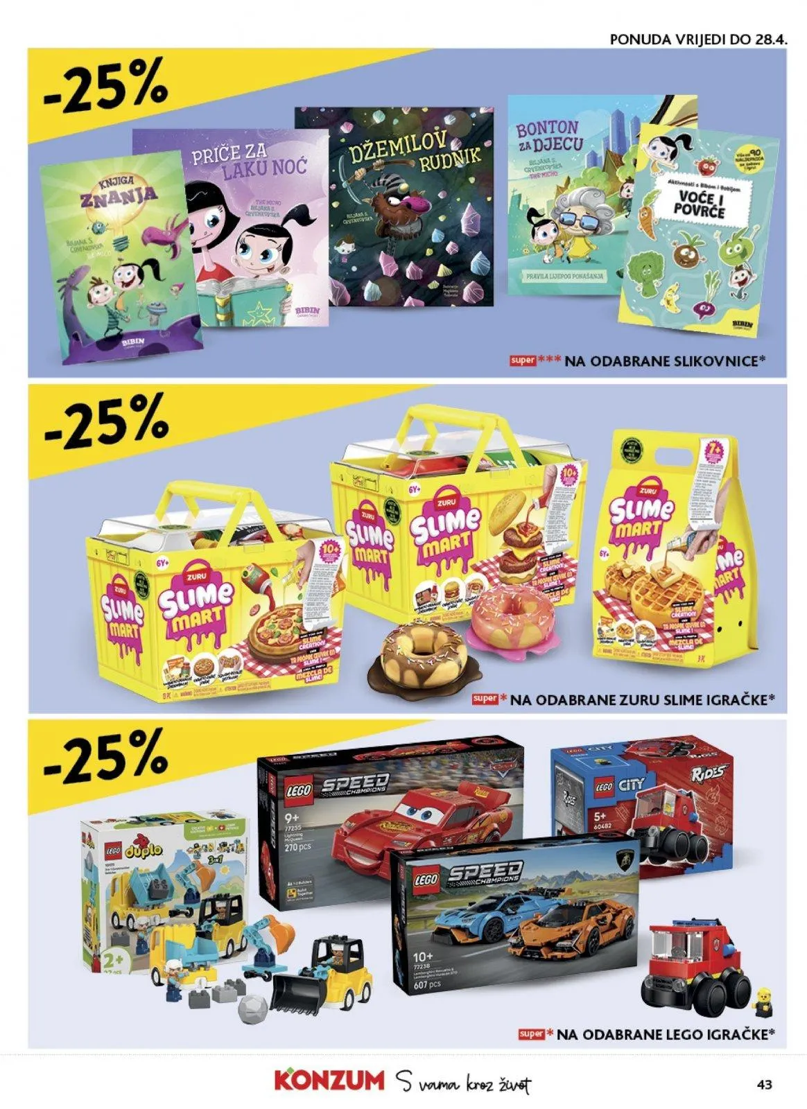 Katalog Konzum katalog do 21.04.2026 od 16. travnja do 21. travnja 2026. - Pregled Stranica 43