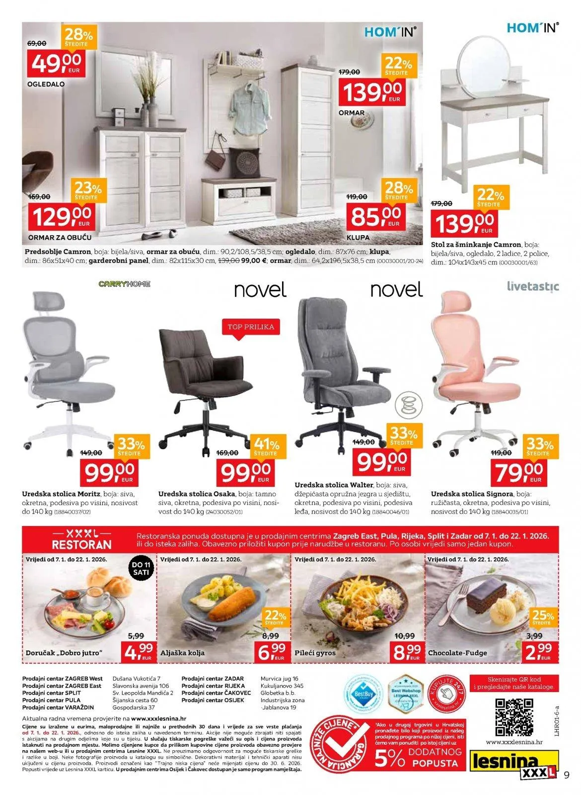 Katalog Lesnina katalog do 22.01.2026 od 15. siječnja do 22. siječnja 2026. - Pregled Stranica 9