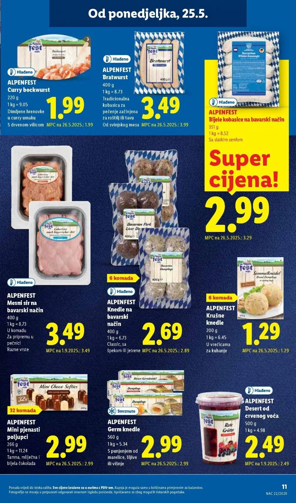 Katalog Lidl katalog do 31.05.2026 od 21. svibnja do 31. svibnja 2026. - Pregled Stranica 11