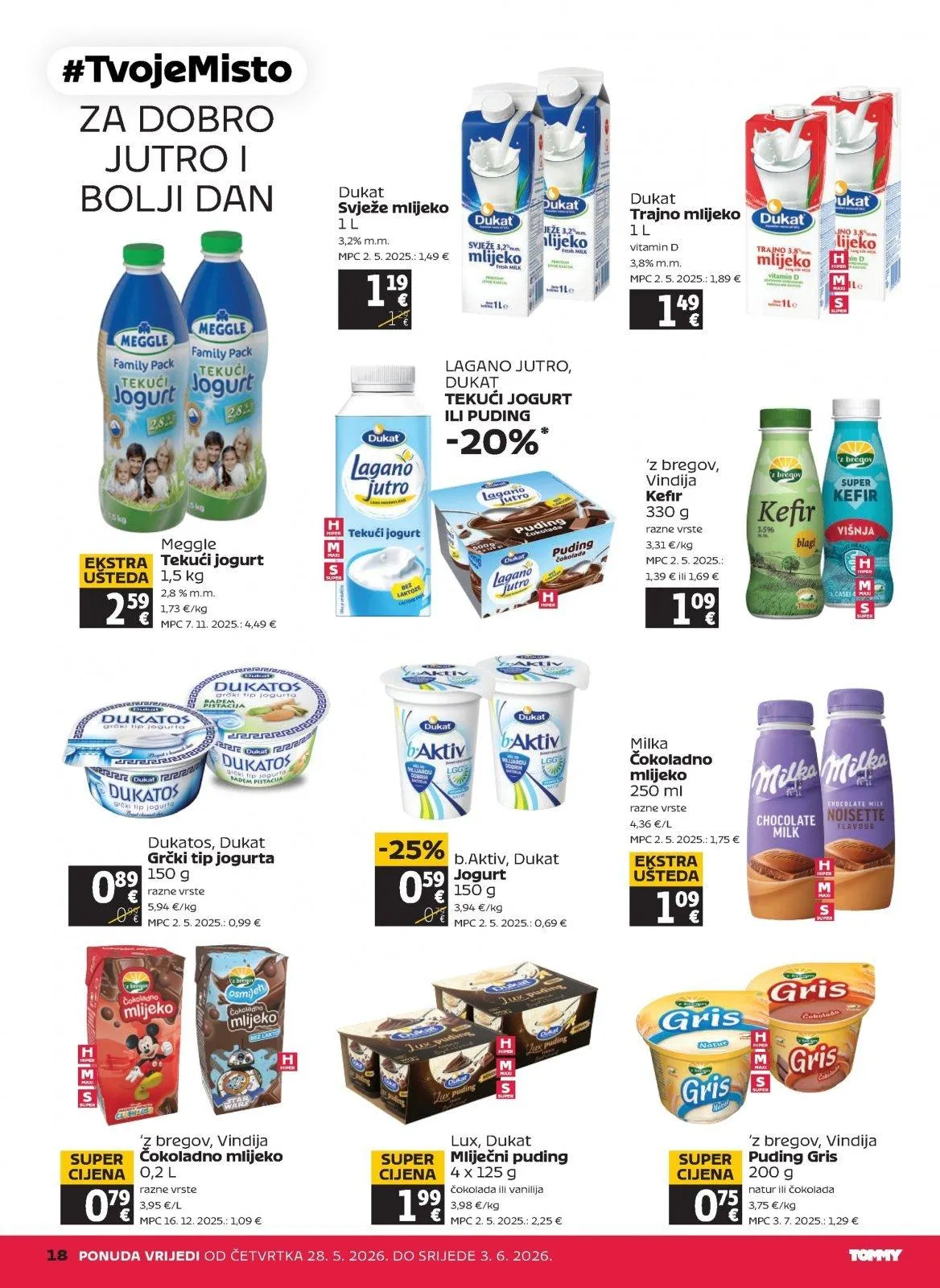 Katalog Tommy katalog do 03.06.2026 od 28. svibnja do 3. lipnja 2026. - Pregled Stranica 18