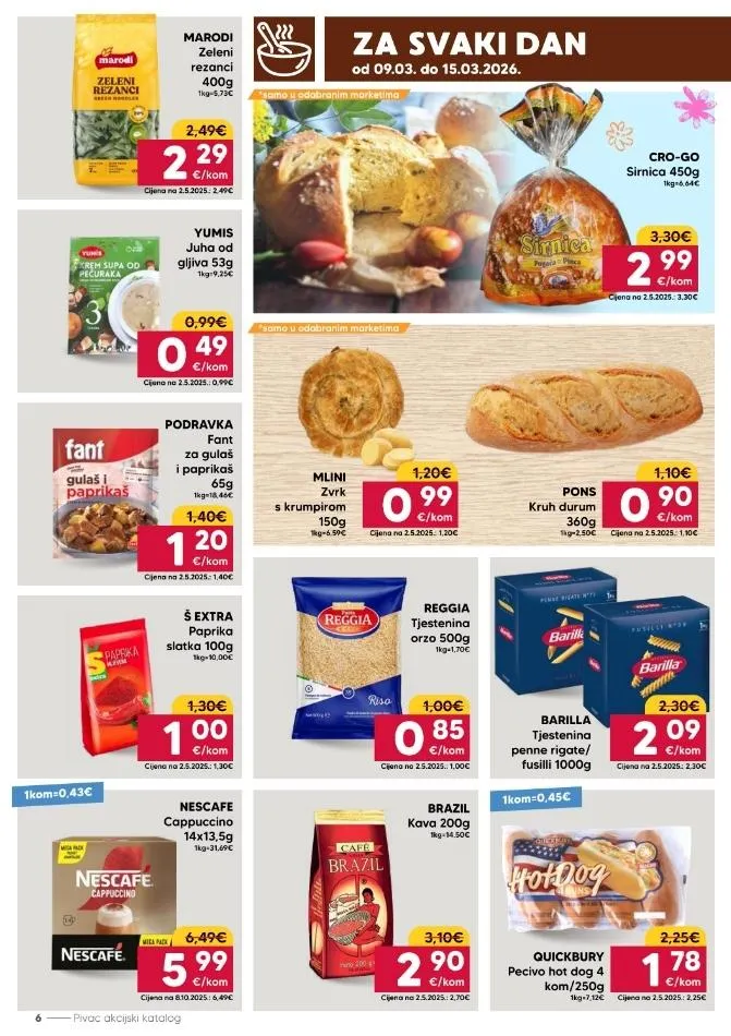 Katalog Pivac katalog do 15.03.2026 od 9. ožujka do 15. ožujka 2026. - Pregled Stranica 6