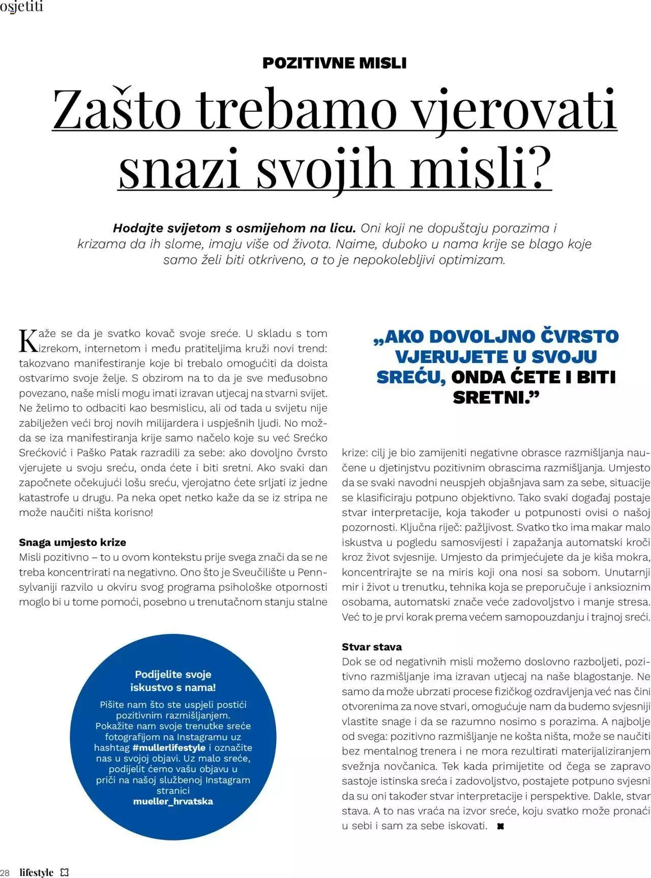 Katalog Katalog Lifestyle 03/24 Müller od 19. lipnja do 31. prosinca 2024. - Pregled Stranica 28