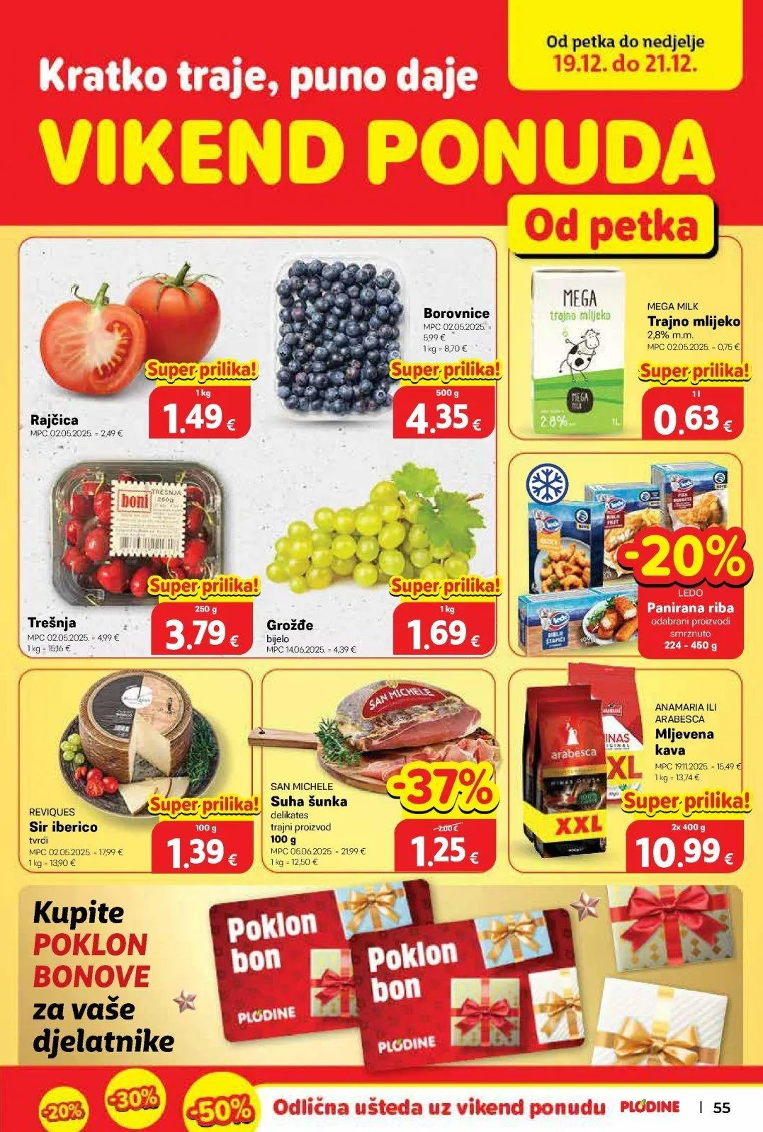 Katalog Plodine katalog do 24.12.2025 od 17. prosinca do 24. prosinca 2025. - Pregled Stranica 55