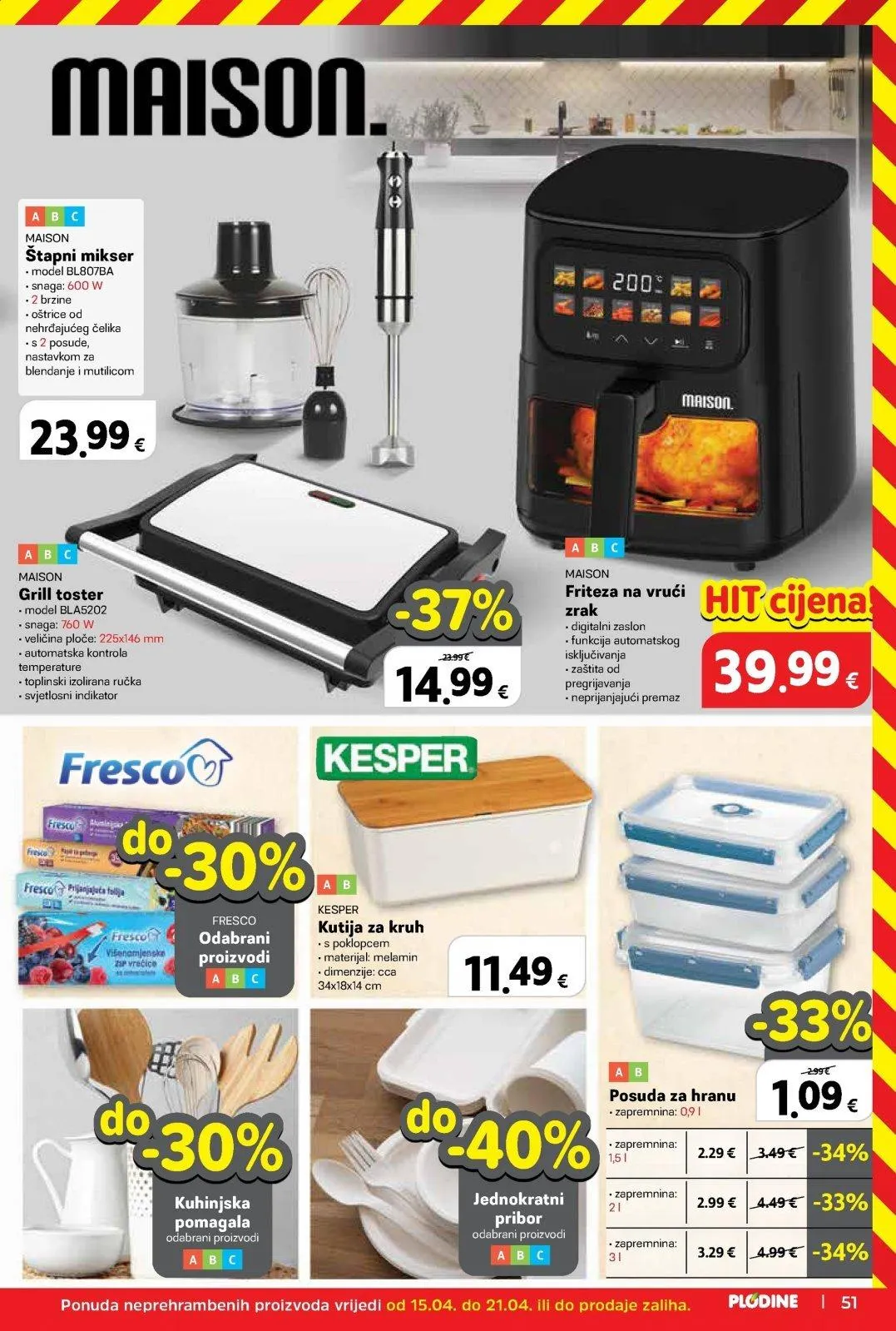 Katalog Plodine katalog do 21.04.2026 od 15. travnja do 21. travnja 2026. - Pregled Stranica 51