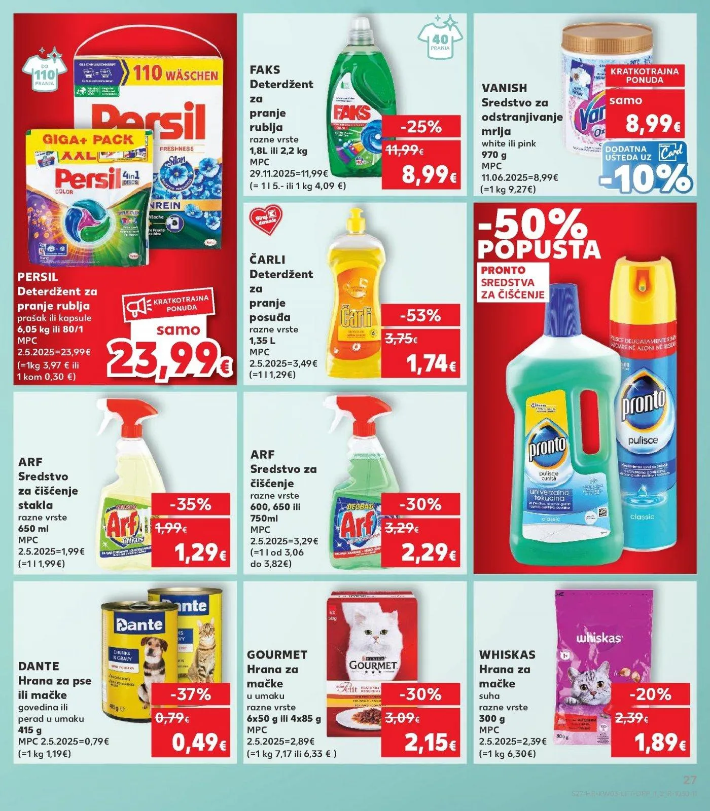 Katalog Kaufland katalog do 20.01.2026 od 14. siječnja do 20. siječnja 2026. - Pregled Stranica 27