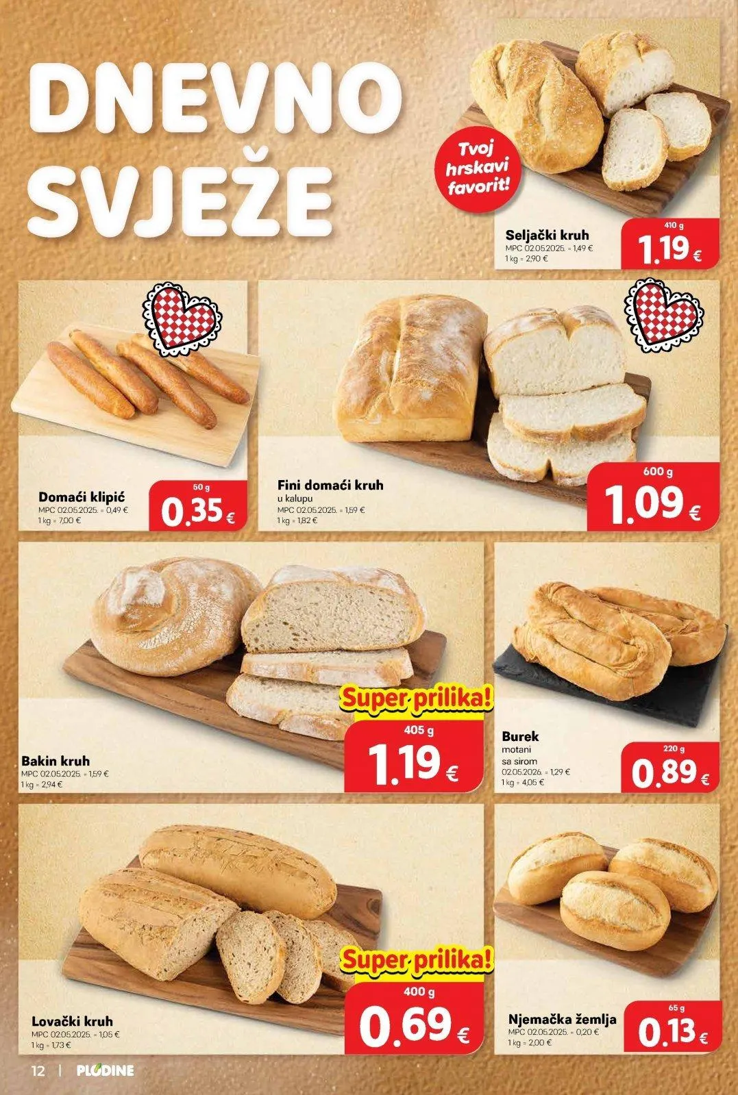 Katalog Plodine katalog do 26.05.2026 od 20. svibnja do 26. svibnja 2026. - Pregled Stranica 14