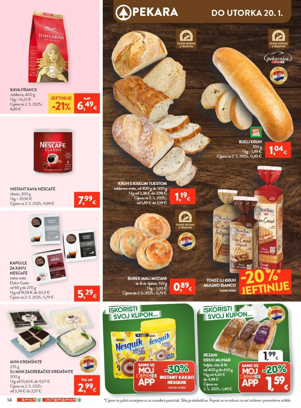 Katalog Spar katalog do 20.01.2026 od 15. siječnja do 20. siječnja 2026. - Pregled Stranica 16