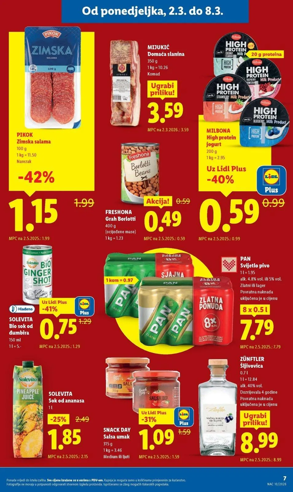 Katalog Lidl katalog do 08.03.2026 od 26. veljače do 8. ožujka 2026. - Pregled Stranica 7