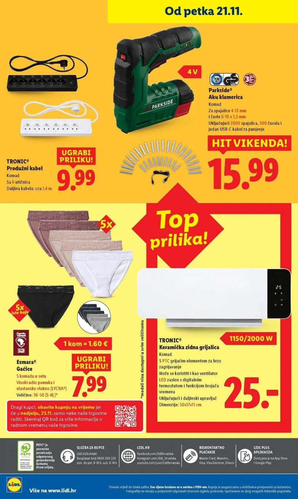Katalog Lidl katalog do 23.11.2025 od 13. studenoga do 23. studenoga 2025. - Pregled Stranica 92