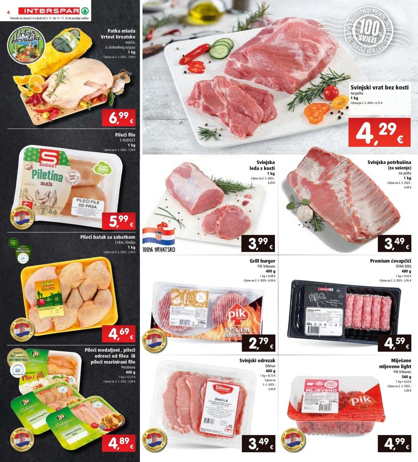 Katalog Interspar katalog do 11.11.2025 od 5. studenoga do 11. studenoga 2025. - Pregled Stranica 4