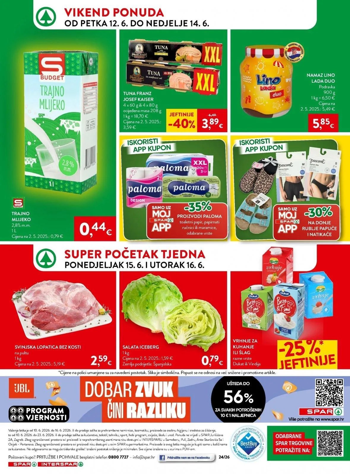 Katalog Interspar katalog do 16.06.2026 od 10. lipnja do 16. lipnja 2026. - Pregled Stranica 37