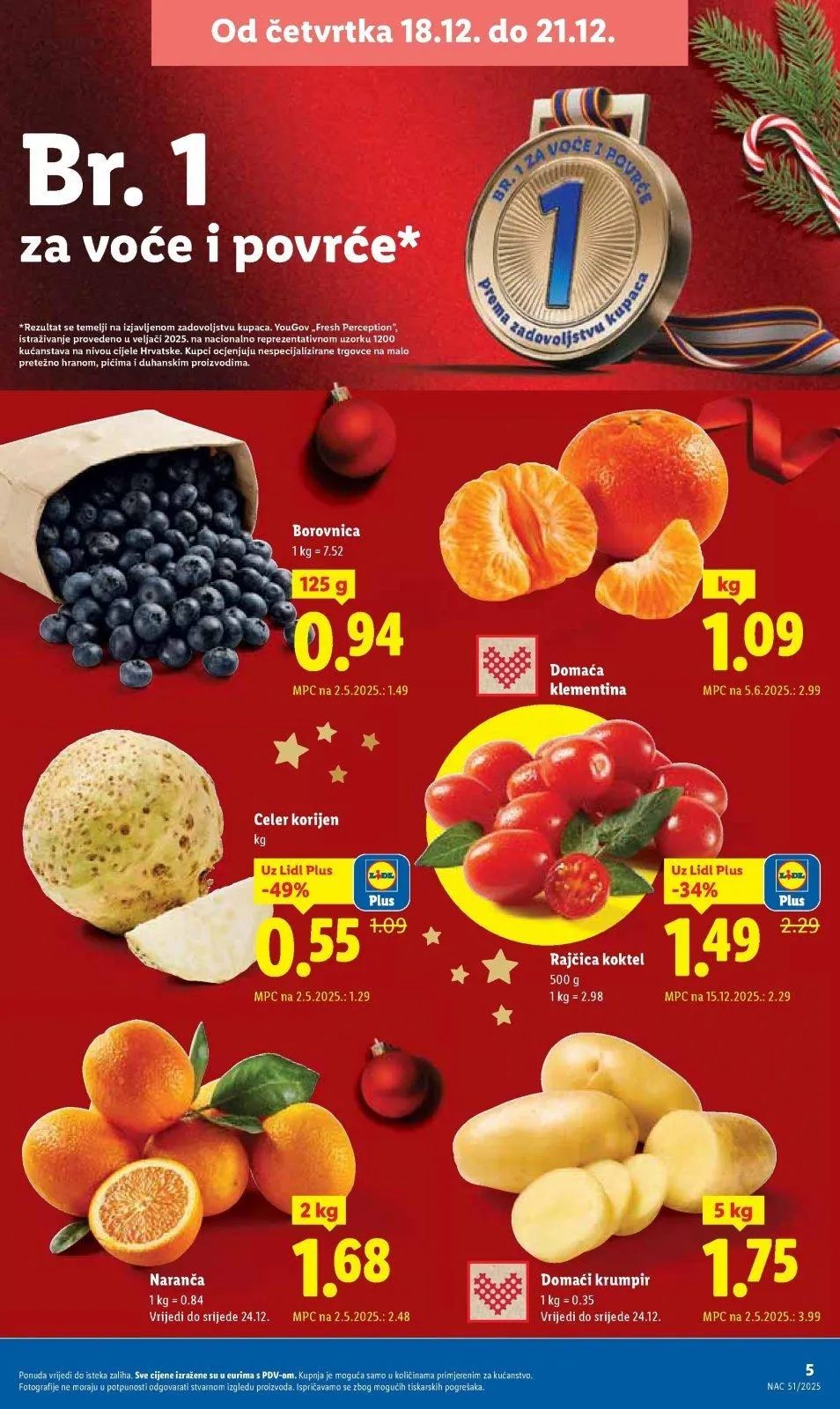 Katalog Lidl katalog do 24.12.2025 od 18. prosinca do 24. prosinca 2025. - Pregled Stranica 5