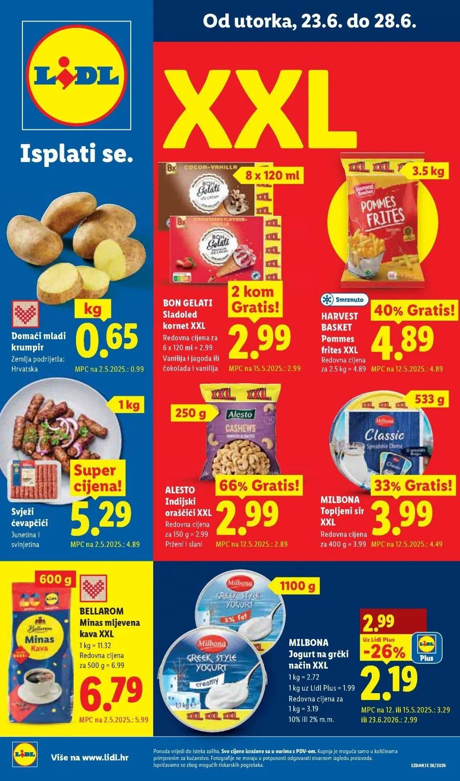 Katalog Lidl katalog do 28.06.2026 od 18. lipnja do 28. lipnja 2026. - Pregled Stranica 1