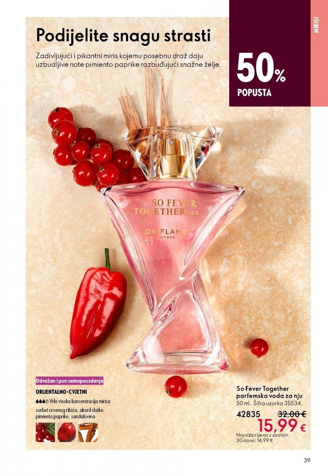 Katalog Oriflame katalog do 31.03.2026 od 12. ožujka do 31. ožujka 2026. - Pregled Stranica 39