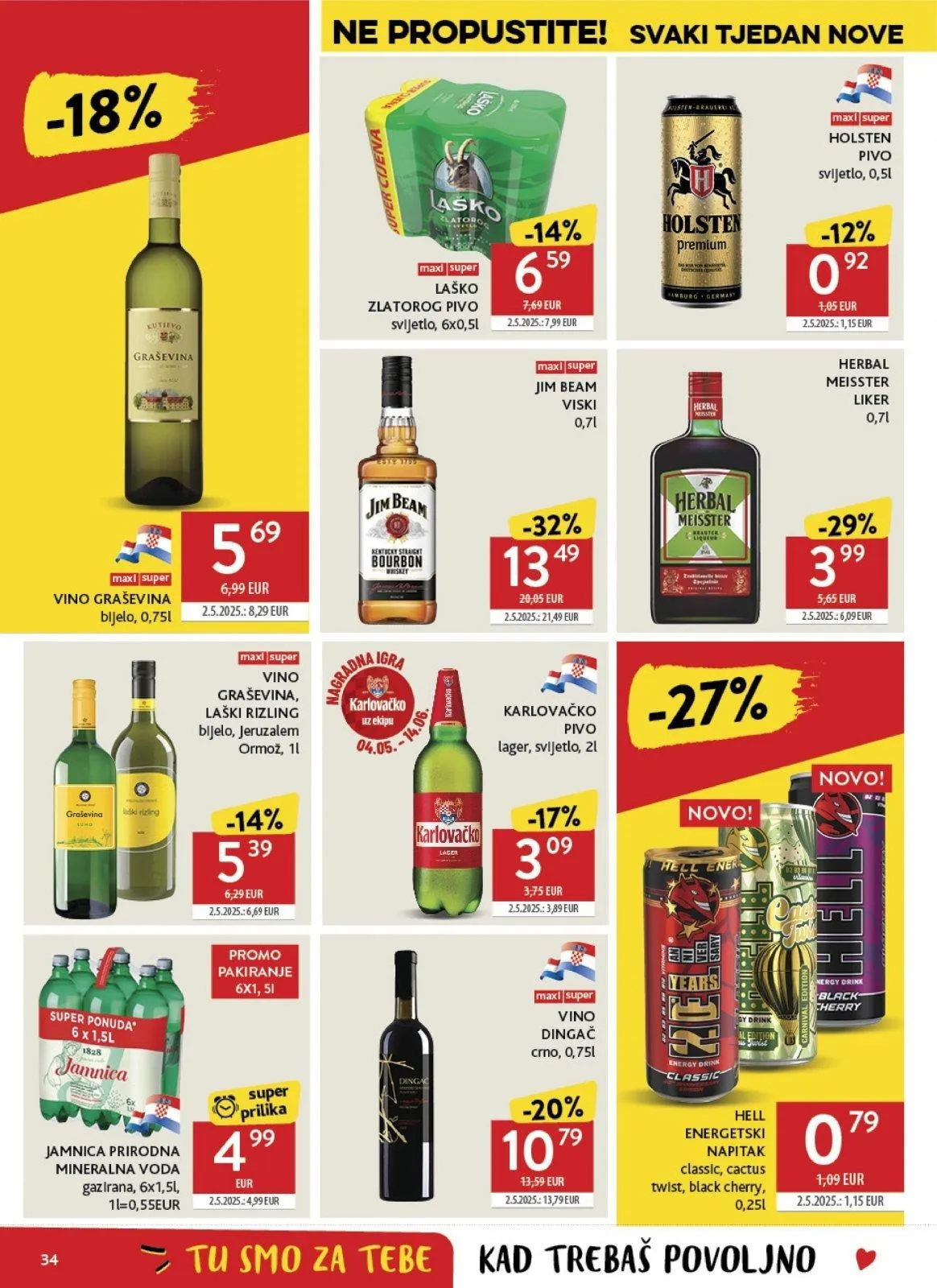 Katalog Konzum katalog do 19.05.2026 od 14. svibnja do 19. svibnja 2026. - Pregled Stranica 34