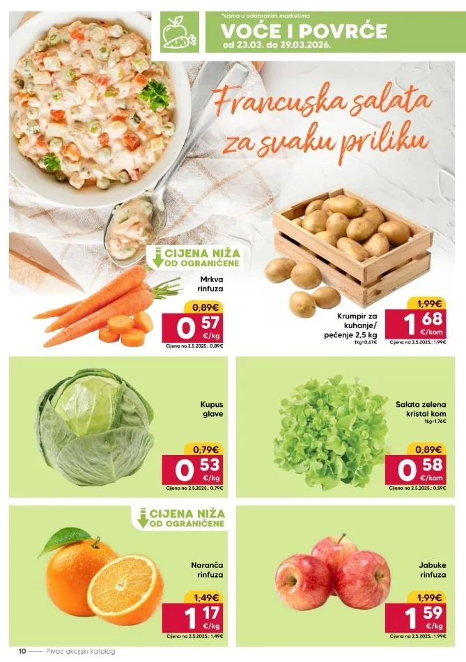 Katalog Pivac katalog do 29.03.2026 od 23. ožujka do 29. ožujka 2026. - Pregled Stranica 10