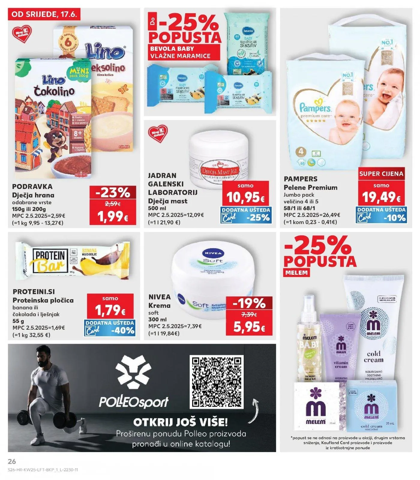 Katalog Kaufland katalog do 23.06.2026 od 17. lipnja do 23. lipnja 2026. - Pregled Stranica 26