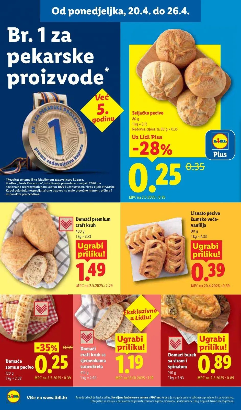 Katalog Lidl katalog do 26.04.2026 od 16. travnja do 26. travnja 2026. - Pregled Stranica 4
