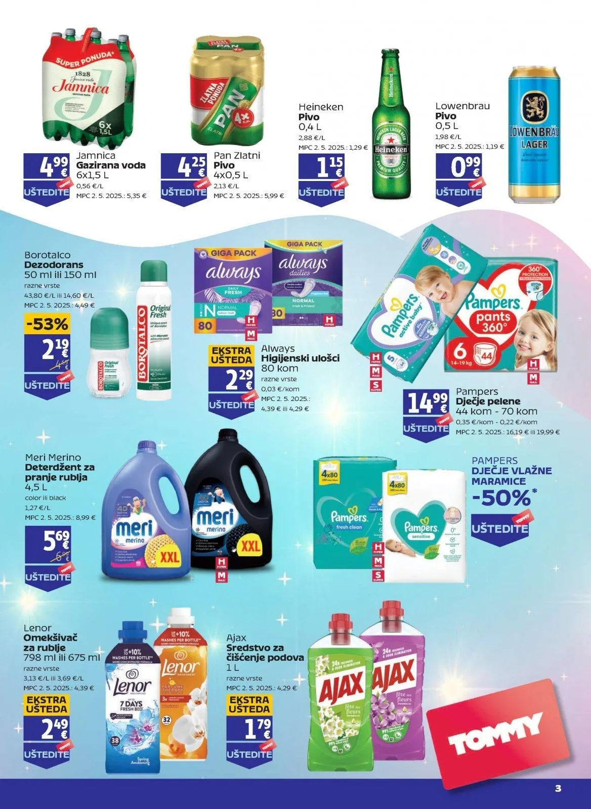 Katalog Tommy katalog do 06.05.2026 od 30. travnja do 6. svibnja 2026. - Pregled Stranica 3