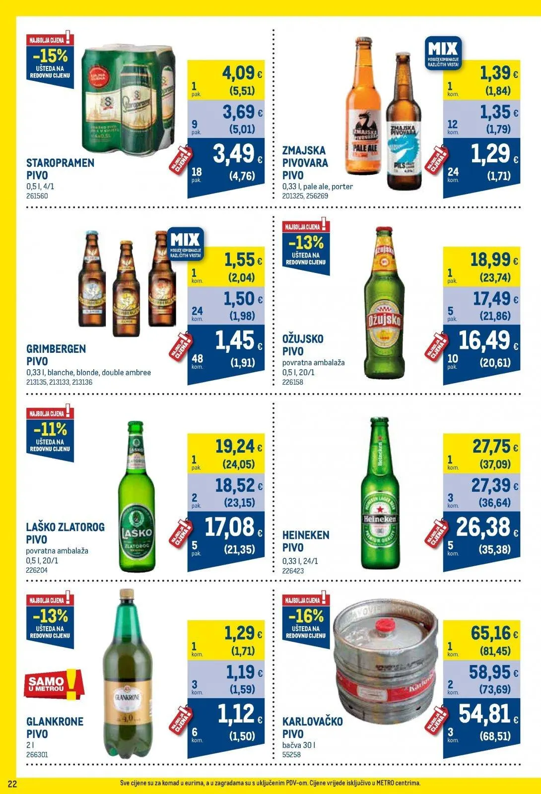 Katalog Metro katalog do 02.11.2025 od 28. listopada do 2. studenoga 2025. - Pregled Stranica 22