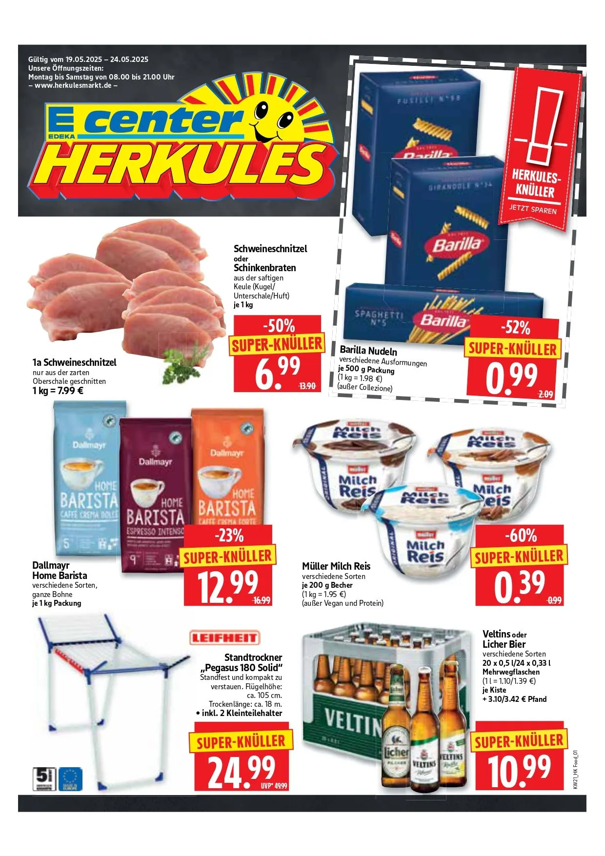 E-Center Prospekte von 19. Mai bis 24. Mai 2025 - Prospekt seite 1