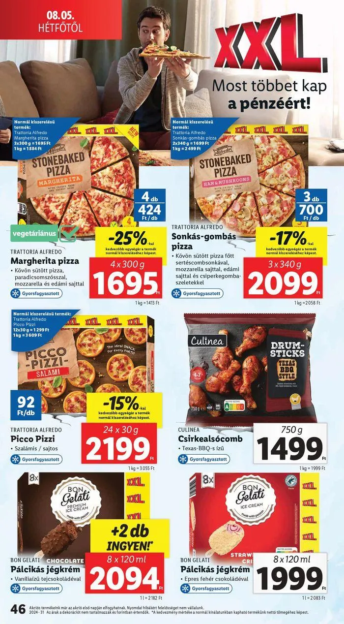 Katalógus Akciós újság – 31. hét augusztus 6.-tól augusztus 7.-ig 2024. - Oldal 46