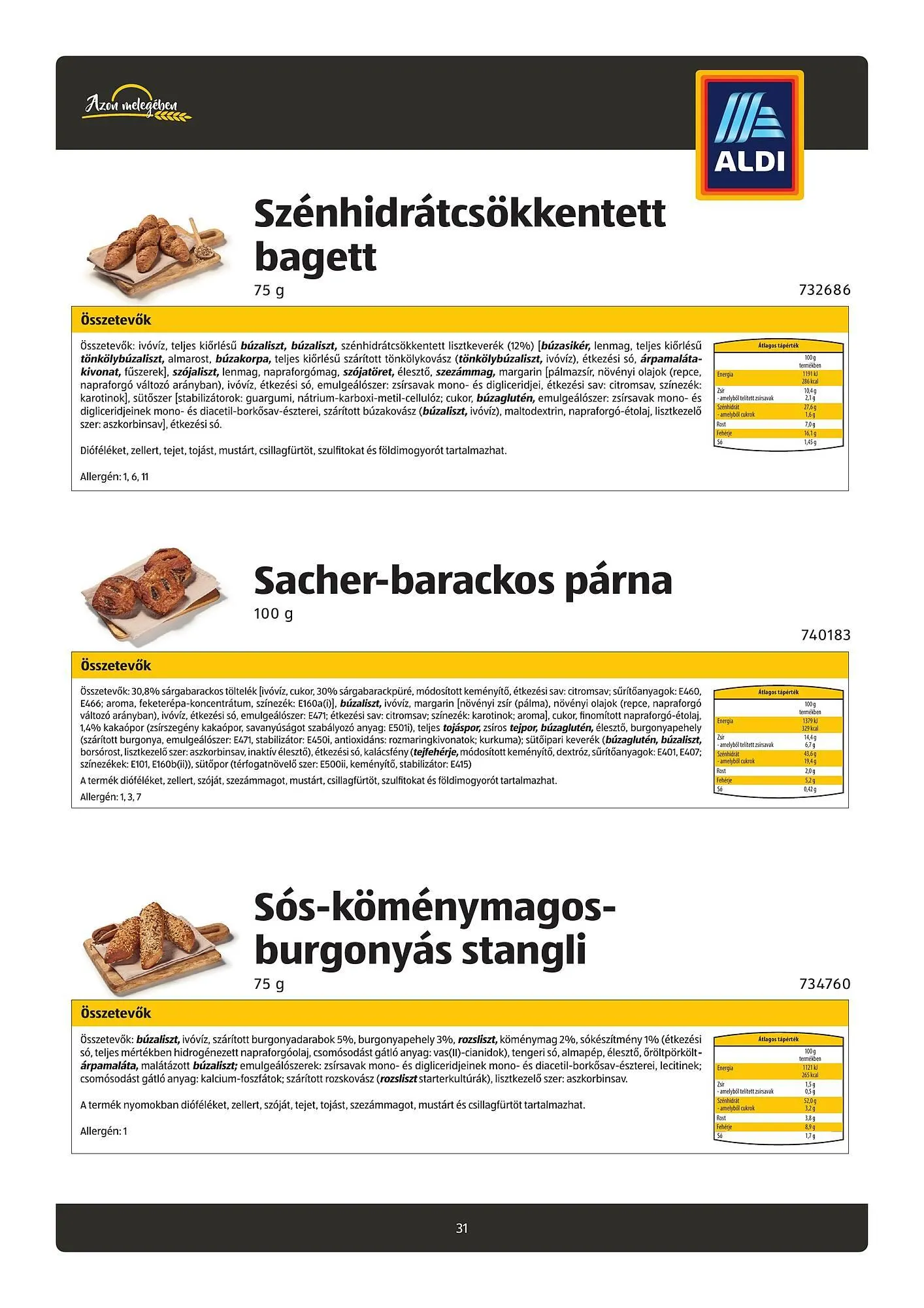 Katalógus ALDI akciós újság április 24.-tól május 13.-ig 2025. - Oldal 31
