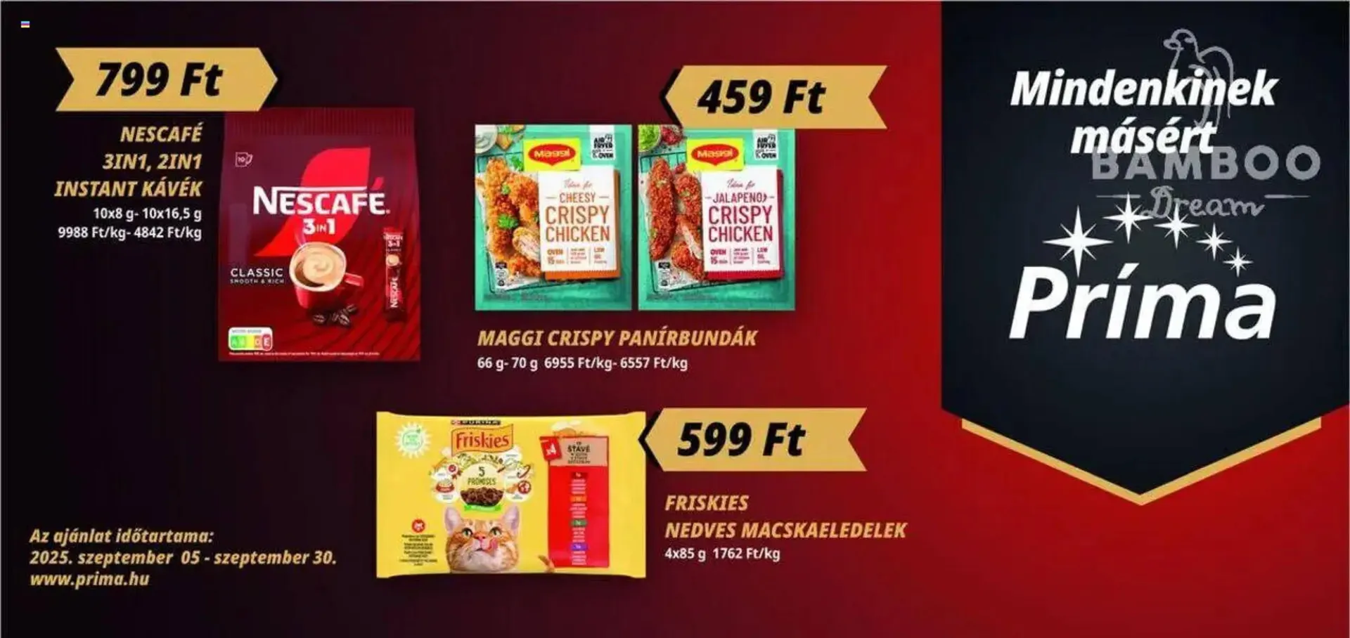 Katalógus Príma akciós újság szeptember 5.-tól szeptember 30.-ig 2025. - Oldal 3