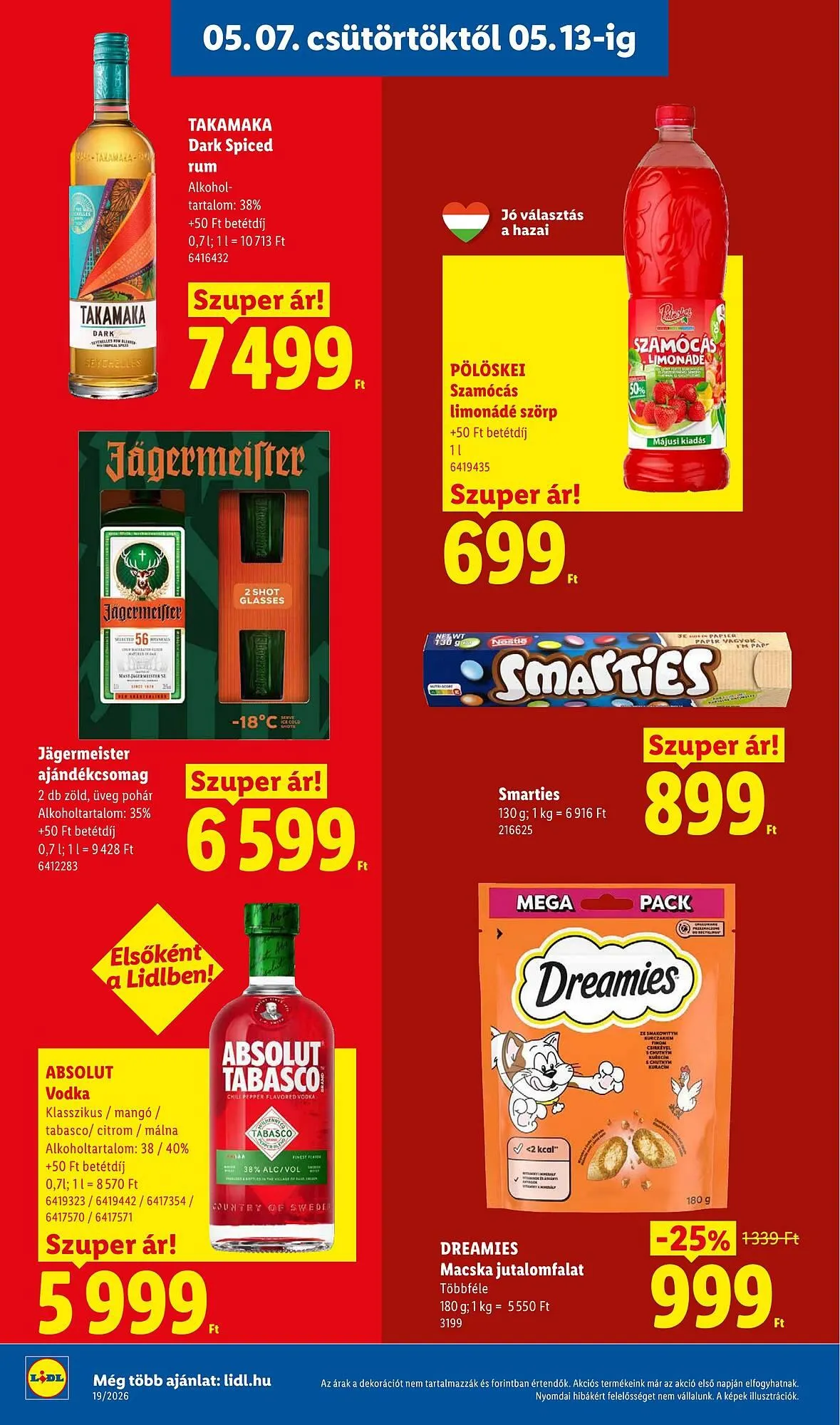 Katalógus Lidl akciós újság május 7.-tól május 13.-ig 2026. - Oldal 16