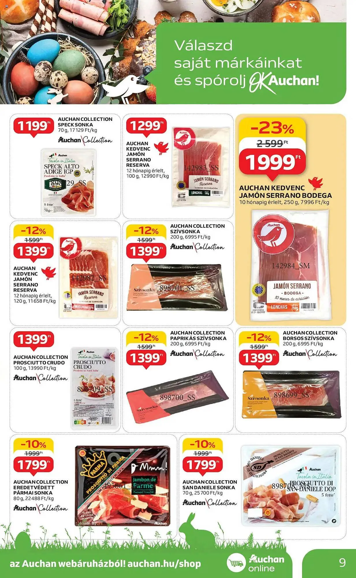 Katalógus Auchan akciós újság március 27.-tól április 19.-ig 2025. - Oldal 9