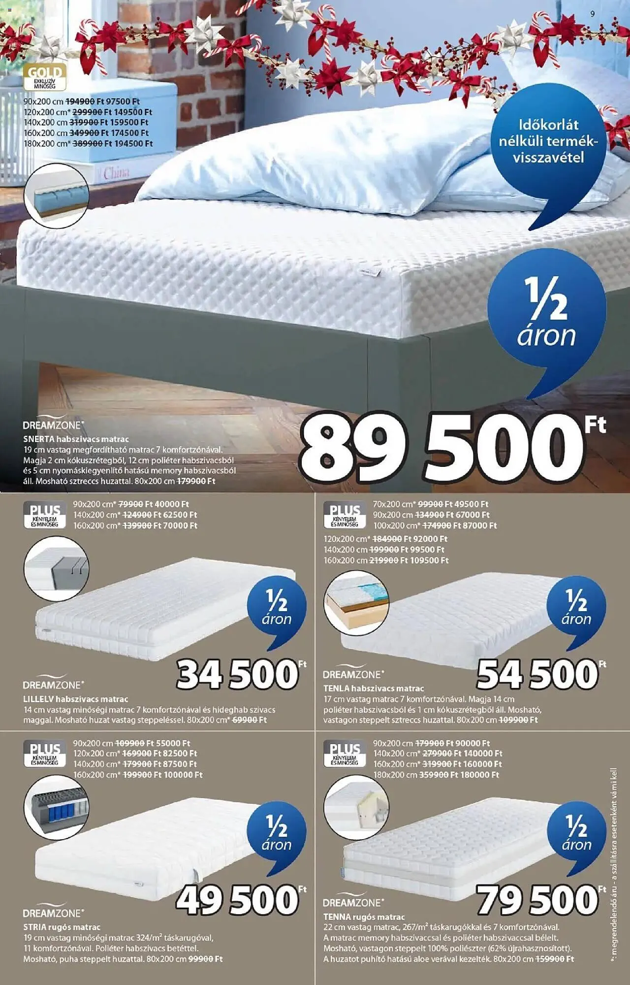 Katalógus JYSK akciós újság december 1.-tól december 30.-ig 2025. - Oldal 9