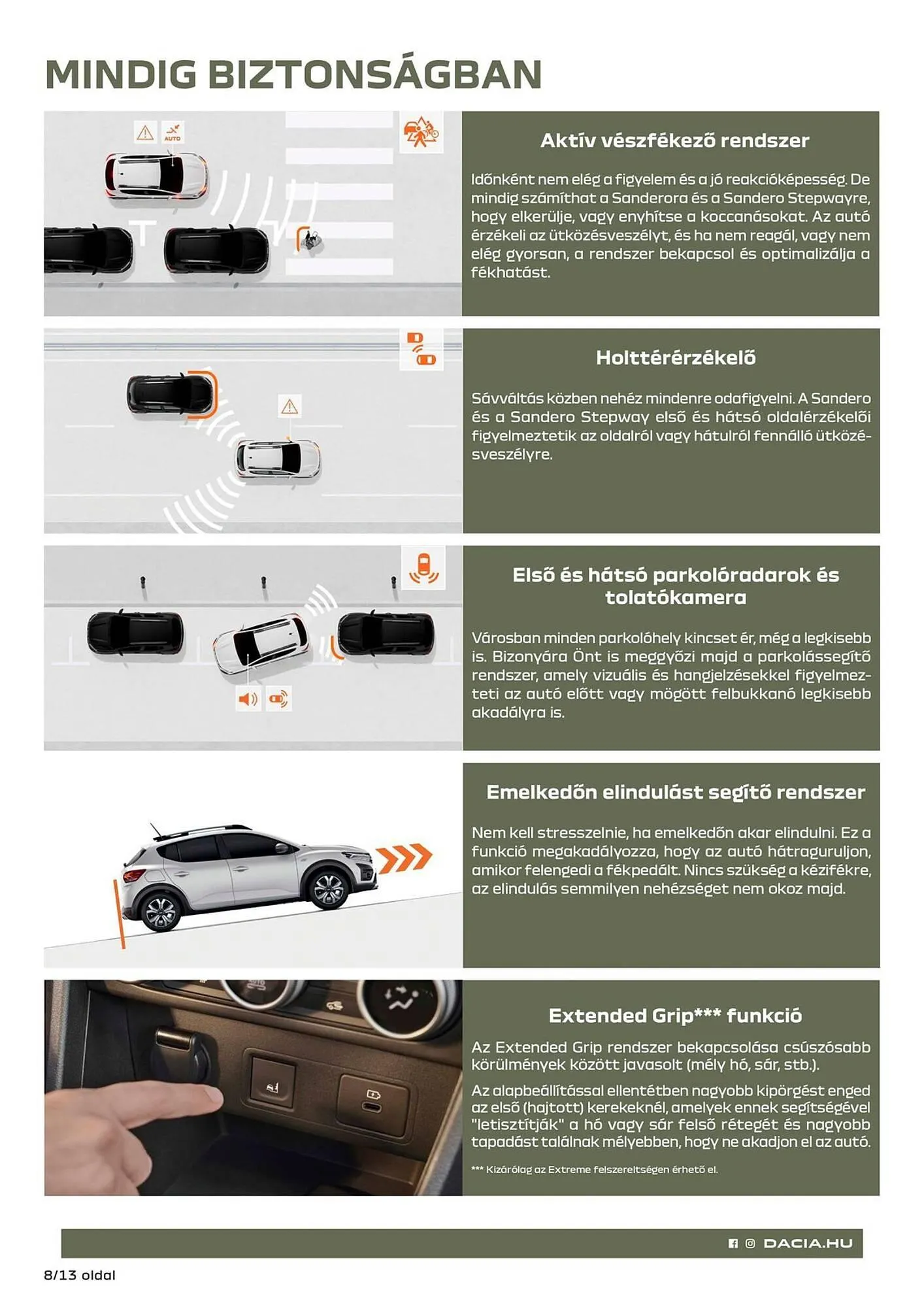 Katalógus Dacia akciós újság március 10.-tól április 20.-ig 2025. - Oldal 8