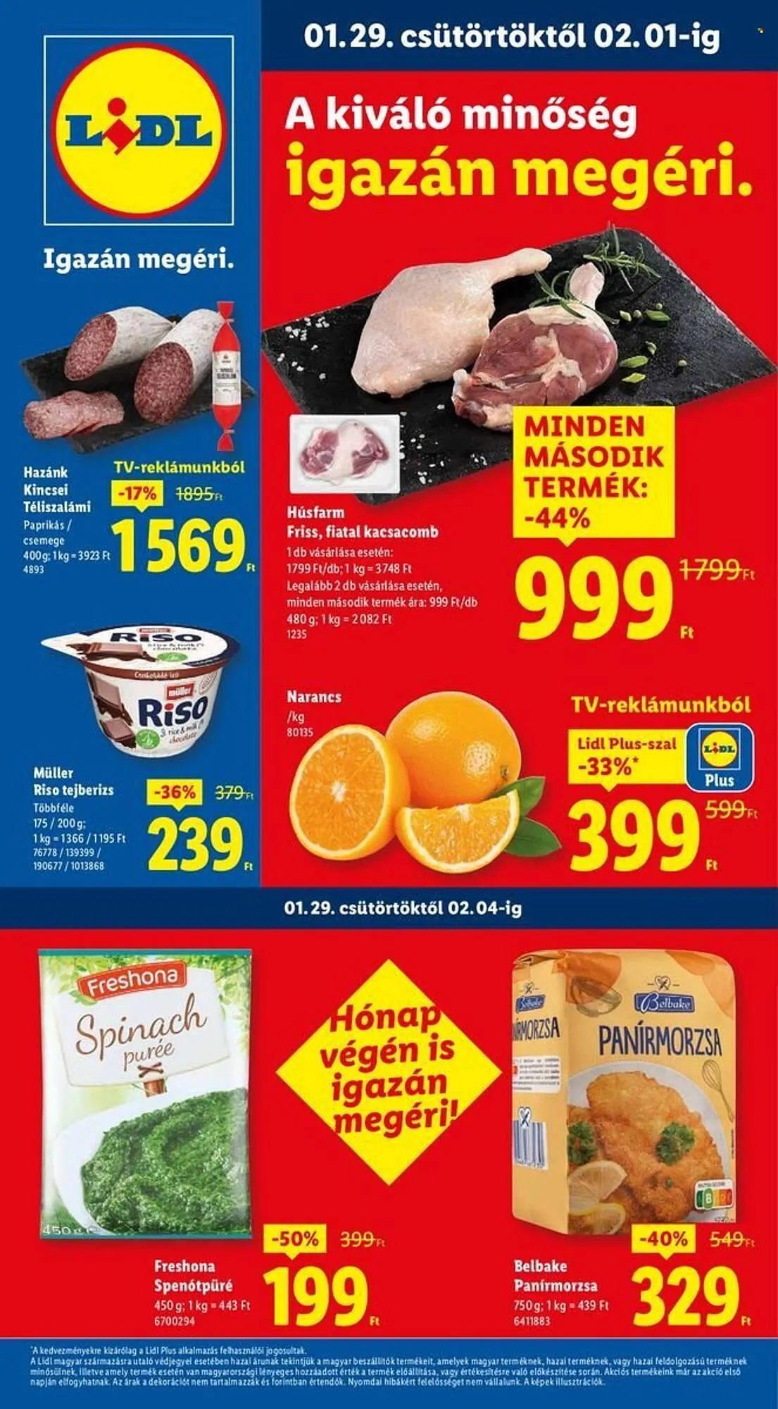 Lidl akciós újság - 1