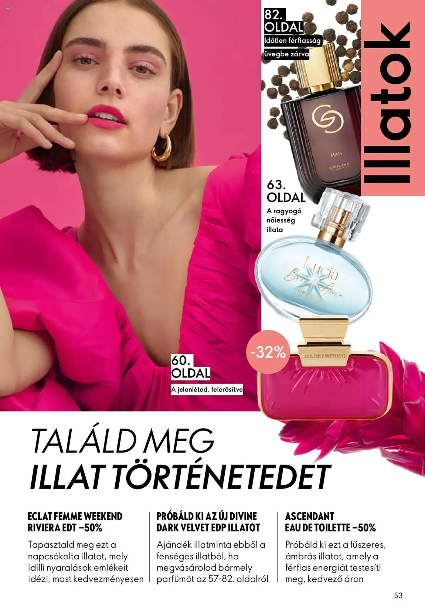 Katalógus Oriflame katalógus október 1.-tól október 21.-ig 2025. - Oldal 53