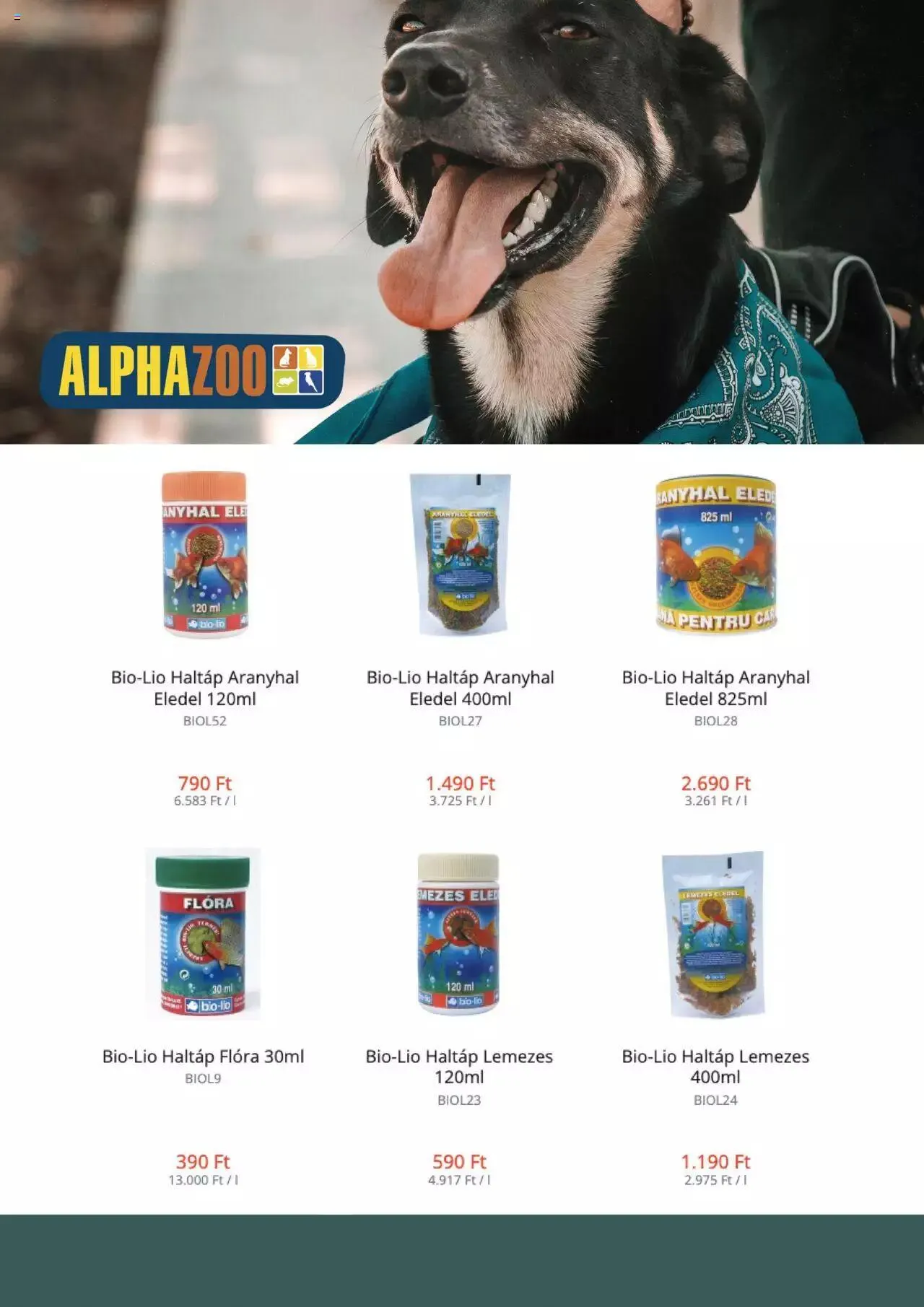 Katalógus AlphaZoo - Akciós újság április 24.-tól december 31.-ig 2023. - Oldal 4