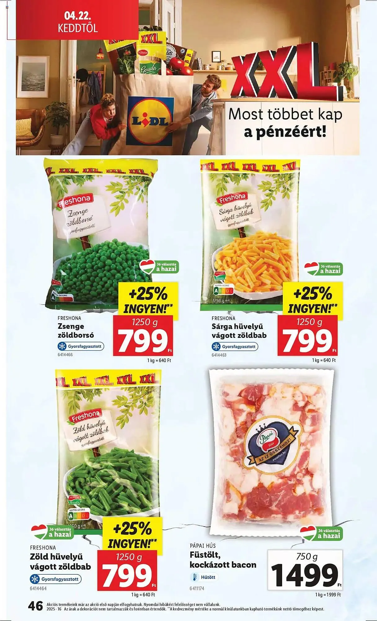 Katalógus Lidl akciós újság április 16.-tól április 22.-ig 2025. - Oldal 46