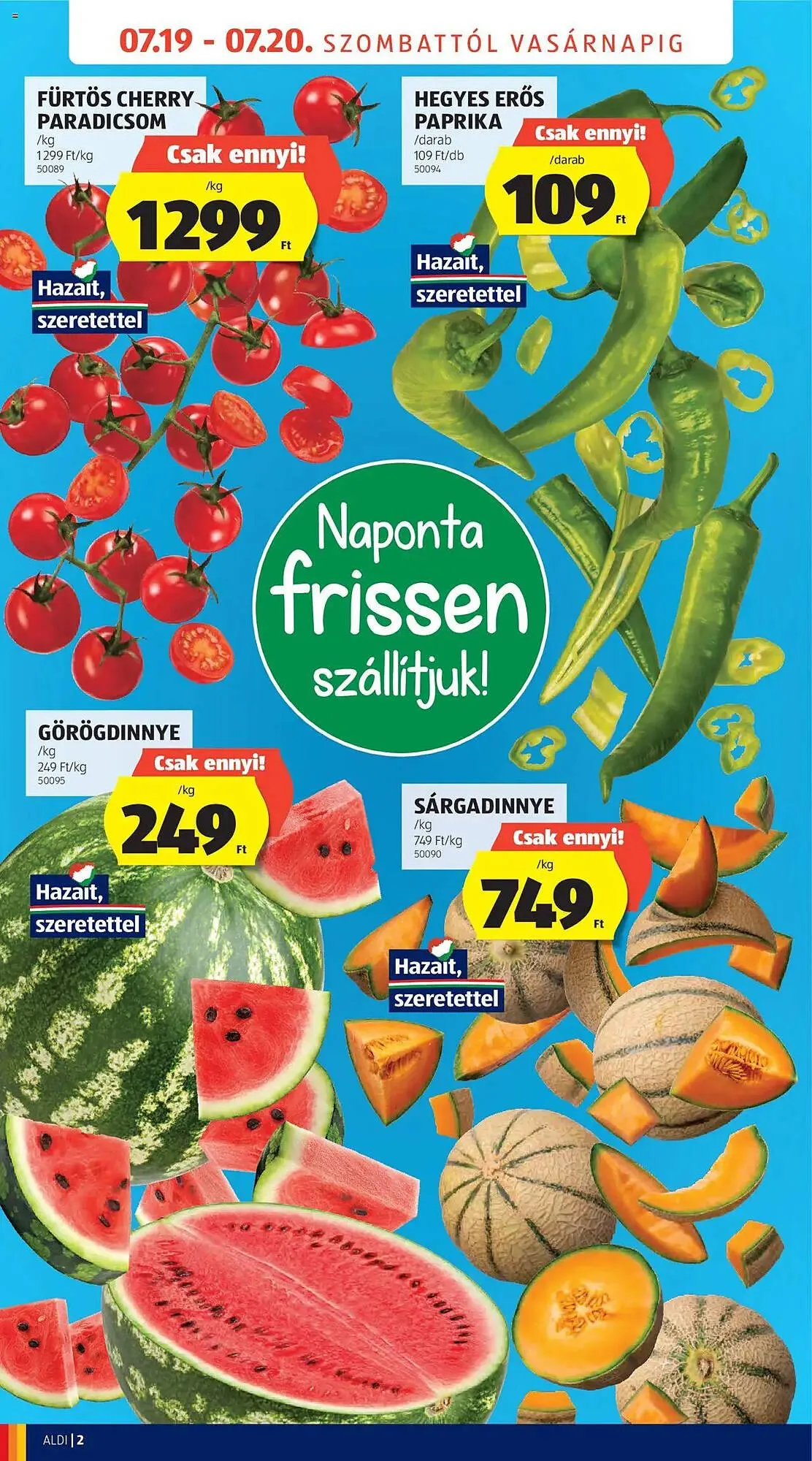 Katalógus ALDI akciós újság július 19.-tól július 20.-ig 2025. - Oldal 2